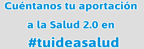 ¿Qué aportas a la salud 2.0?