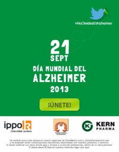 Campaña contra el alzheimer Kern Pharma