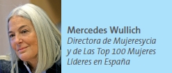 Mercedes Wullich Directora de Mujeresycia y de Las Top 100 Mujeres Líderes en España
