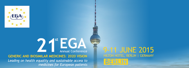 21st EGA ANNUAL CONFERENCE BERLIN 9 11 JUNE 2015