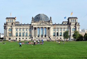 Vista exterior Parlamento de Berlín 